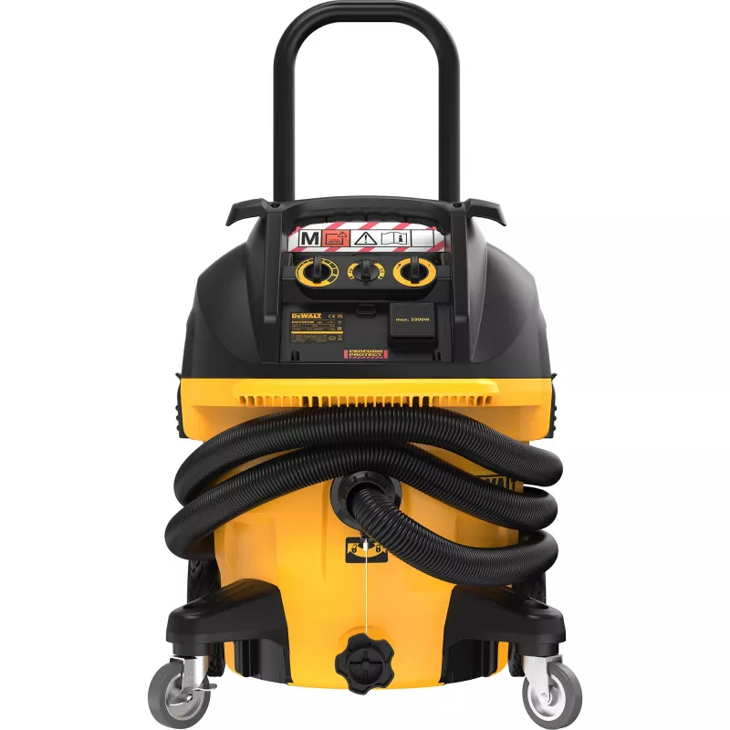 DeWALT DWV905M-QS Aspirador amarillo 38 L 1400 W