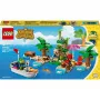 LEGO Set de construcción 77048 Animal Crossing Excursión en barco con la isla del capitán