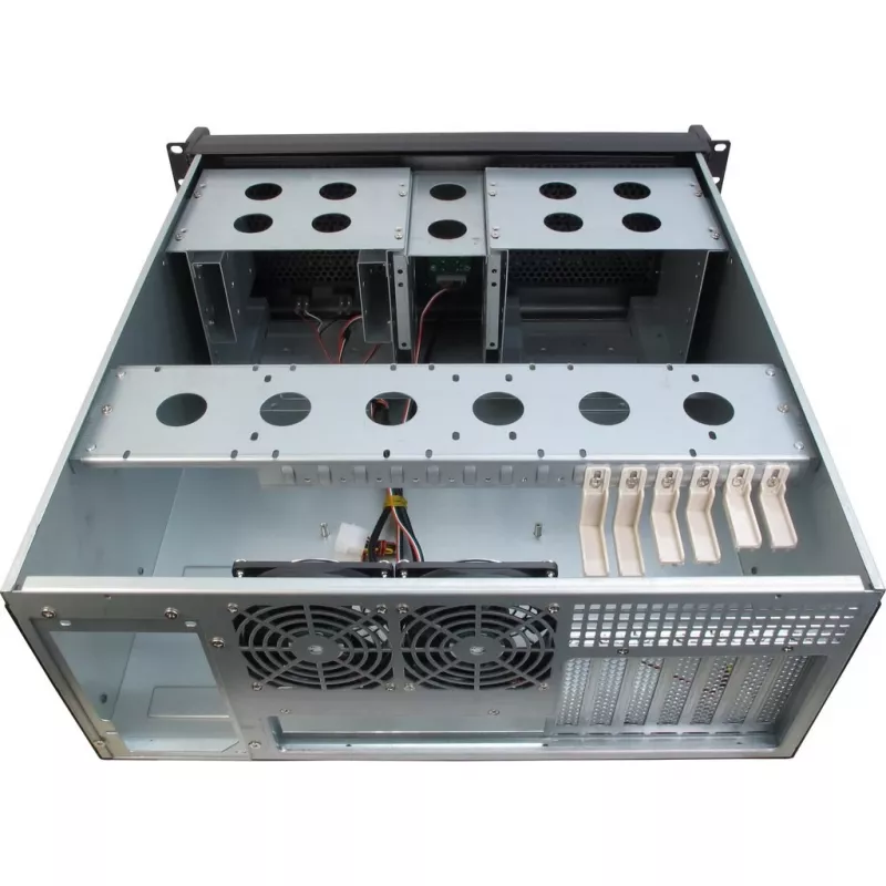 Caja de servidor Inter-Tech 4U-4098-S rack negro