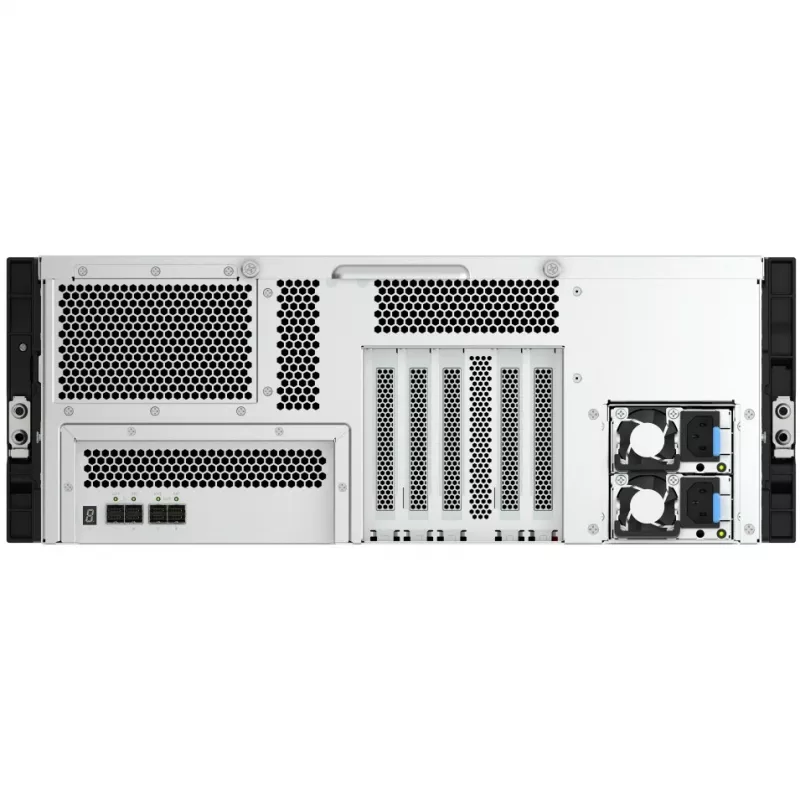 QNAP - TL-R2400PES-RP - Array de discos - 24 bahías (SATA-600 / SAS-3) SAS 12Gb/s (externo) Montaje en rack 3U