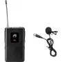 Micrófono de solapa Omnitronic UHF-E Series 826,1 MHz con emisor inalámbrico