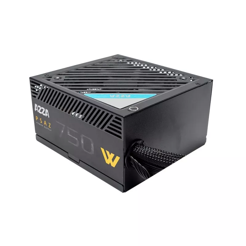 Fuente de alimentación Azza PSAZ-750W 20+4-Pin ATX ATX negra