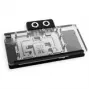 Alphacool Core RX 9070 XT Taichi Bloque de agua para GPU con backplate, Transparente/Cromo