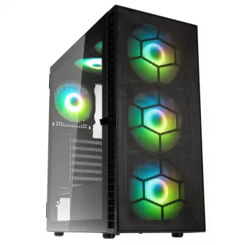 Semitorre Kolink Observatory HF Plus Mesh ARGB - Negro
