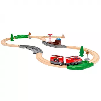 World - Tren con motor de retroceso, vehículo de juguete