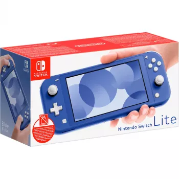 Switch Lite (sin fuente de alimentación), consola azul