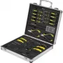 Basetech BT-1954694 Set de herramientas para bricolaje, técnico, electricista en maletín 30 piezas
