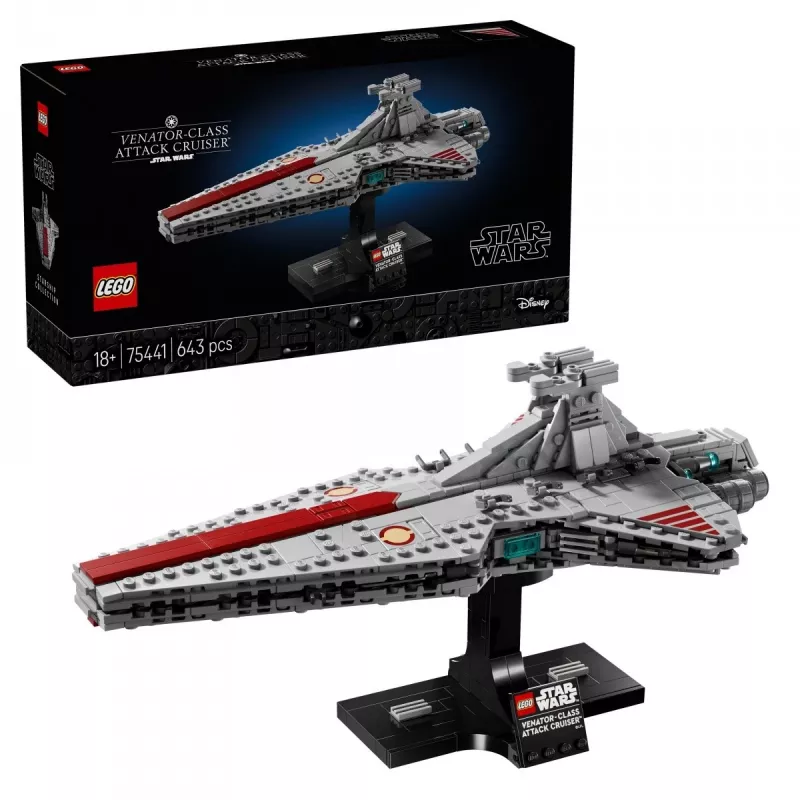 LEGO STAR WARS 75441 Crucero de asalto clase Venator