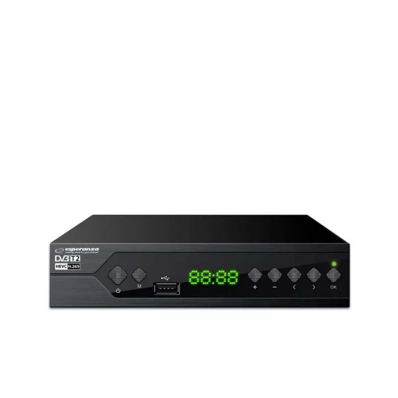 Esperanza EV107R receptor de TV por cable negro