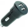 Mobilis - Fuente de alimentación para coche - 3,1 A - 2 puertos de salida (USB)