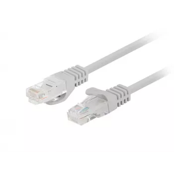 Cable de red LANBERG PCU5-10CC-0025-S Cat5e U/UTP RJ-45 — 0,25 m, gris