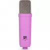 NT1 Signature + cable XLR + brazo de estudio de sobremesa, micrófono lila, pack
