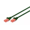 Cable de conexión Digitus CAT 6 U/UTP LSZH DK-1617-010/G