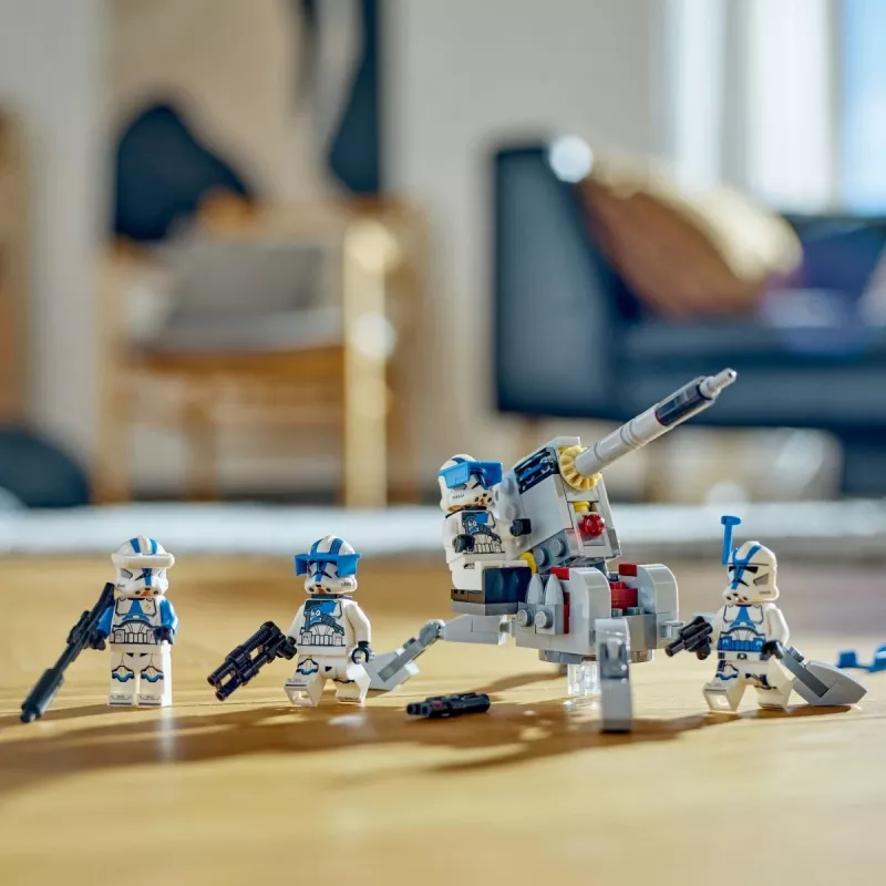LEGO 75345 Star Wars Pack de batalla Soldados clon de la 501.ª juego de construcción