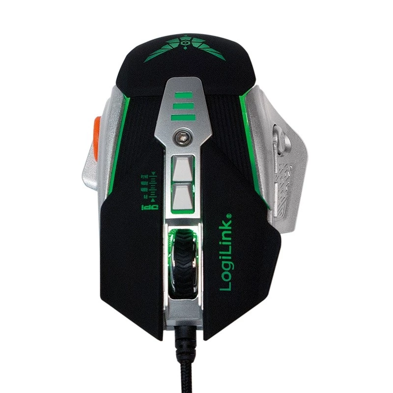 Ratón gaming USB con pesos adicionales