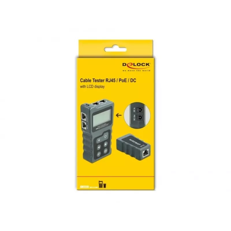 Comprobador de cables de red DeLOCK 63110