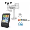 Sencor SWS 9898 Estación meteorológica Wi-Fi profesional con sensor 5-in-1, negra