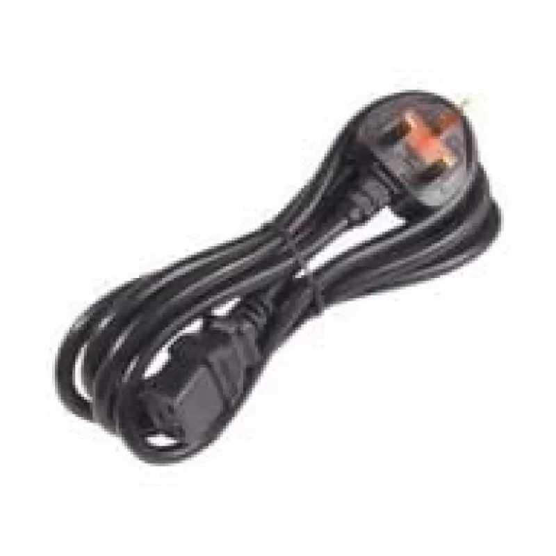 APC AP9895 cable de alimentación, 16A 200-240V, C19 a enchufe UK BS 1363A, 2,44 m, negro