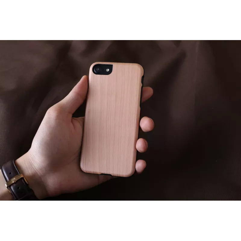 Funda para iPhone 7/8 — man and wood ampero, negra