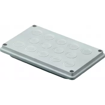 Brida de paso de cables con membrana de sellado Rittal 9665.770