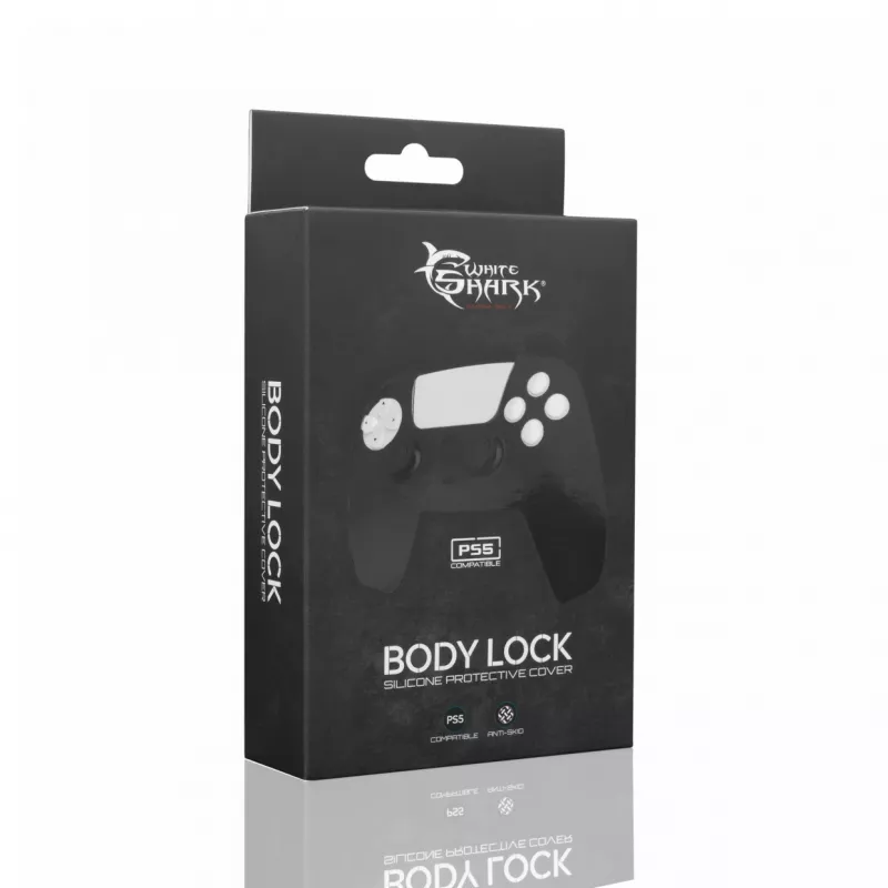 Funda para mando de gaming White Shark BODYLOCK-B