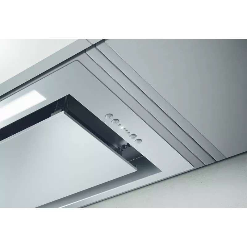 Elica LANE IX/A/52 campana extractora integrada, 550 m³/h, LED, 4 velocidades, clase energética B, acero inoxidable, 514×322×283 mm