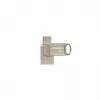 Memoria USB PATRIOT PS64GT560DS5D 64 GB USB 3.2 (USB-A y USB-C), carcasa giratoria de aleación de zinc, plata