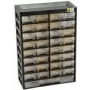 Caja de almacenamiento allit VarioPlus Basic 54 — Maletín de plástico con 33 compartimentos, medidas An 305