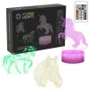Lámpara LED decorativa Manta SNL116RGB RGB 3D caballos