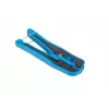Lanberg NT-0202 Crimpadora para RJ45/RJ12/RJ11, negro/azul