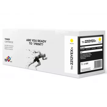 Tóner para HP Color LJ Pro M255 W2212X TH-2212YEXN 100% nuevo YE