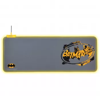 FR-TEC BATPCMPAD Alfombrilla gaming Alfombrilla Negro - Gris - Amarillo (BATPCMPAD)