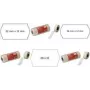 Etiquetas de precio agipa 100914 22×12 mm compatible con Meto 822/722 y Open Blitz P7/P8