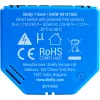 Interruptor inteligente Shelly 1 Gen4, inalámbrico, 240 V AC, Bluetooth 5.0/Wi‑Fi/ZigBee, carcasa de plástico, 42×16×37 mm, pack de 2