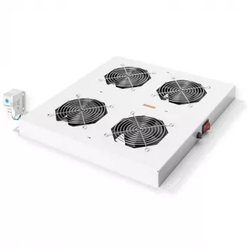Unidad de ventiladores ROLINE 19 inch, 4 ventiladores, gris, modelo 26.21.0077