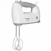 Batidora de mano Bosch MFQ36480 – 450 W, 5 velocidades con turbo, gris/blanco, varillas y ganchos amasadores