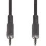 Cable de audio e+p B 111 1,5 m 3,5 mm negro