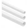 Tubo rígido liso para instalación eléctrica STASIŃSKI RL-28, blanco, 28 mm de diámetro, 2 m de longitud (pack de 25 uds.)