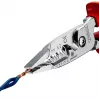 Pelacables Knipex 13 76 200 ME capacidad de pelado 6 mm rojo acero inoxidable amarillo