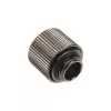 Conector recto G1/4 de pulgada a 13/10 mm - compacto, níquel negro