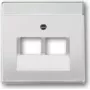 BUSCH JAEGER 1710-0-3764 - acero inoxidable - acero inoxidable - convencional - todas las marcas - 63 mm - 63 mm