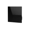 Radiador de pared AENO Premium Eco Smart Quadro, 500 W, 50x50 cm, vidrio templado, calefacción por infrarrojos y convección, indicador LED tipo de enchufe: Europa (tipo E/F), NEGRO, Fabricado en Polonia