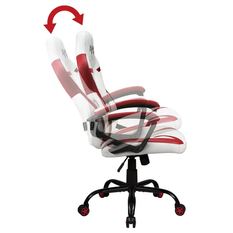 Silla de oficina Subsonic SA5573-AC1 asiento acolchado respaldo acolchado blanco