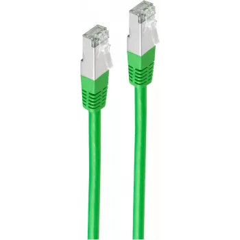 Cable de red ShiverPeaks BS75111-0.5G 0,5 m Cat5e F/UTP verde