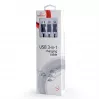 Cable USB 2.0 Gembird CC-USB2-AM31-1M — conector USB A, 1 m, negro