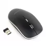Ratón USB OPTICAL WRL Negro/SILENT MUSW-4BS-01 GEMBIRD