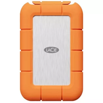 SSD externa LaCie STND4000400 4 TB USB4 Gen 3x2 Thunderbolt USB Type-C, naranja/acero inoxidable