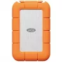 SSD externa LaCie STND4000400 4 TB USB4 Gen 3x2 Thunderbolt USB Type-C, naranja/acero inoxidable
