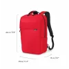 Mochila de ocio DICOTA D32121-RPET roja poliéster rPET