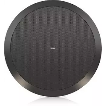 Tannoy CVS 801-BK altavoz de techo coaxial de 8 pulgadas para instalaciones (negro)